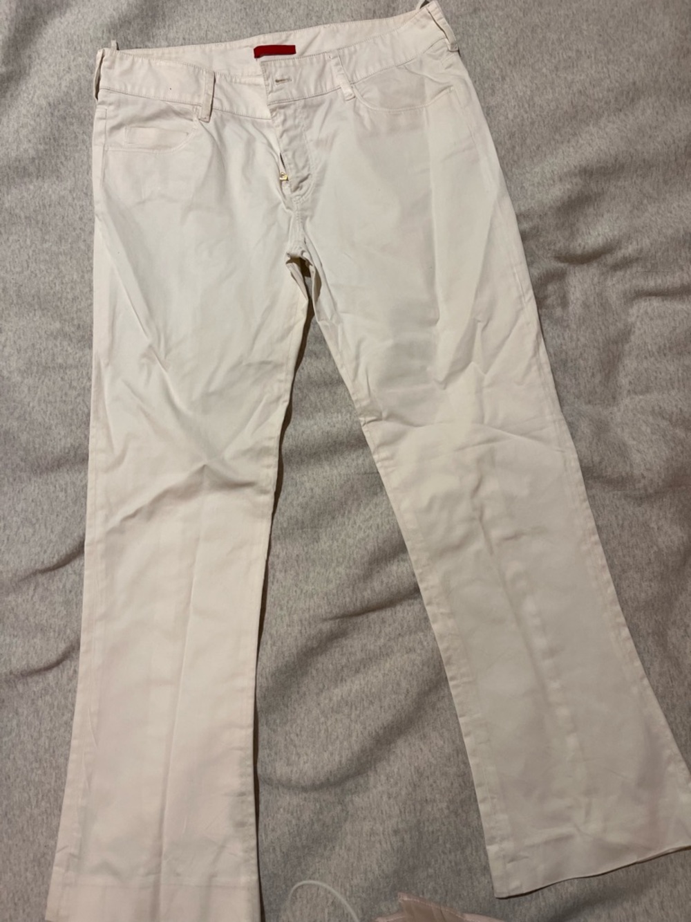 Prada White Trousers